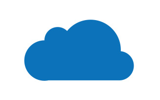 Cloud blue sky element design for logo company v39