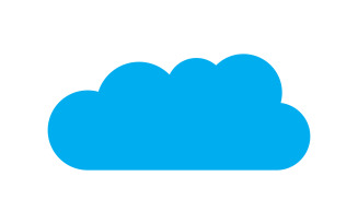 Cloud blue sky element design for logo company v58