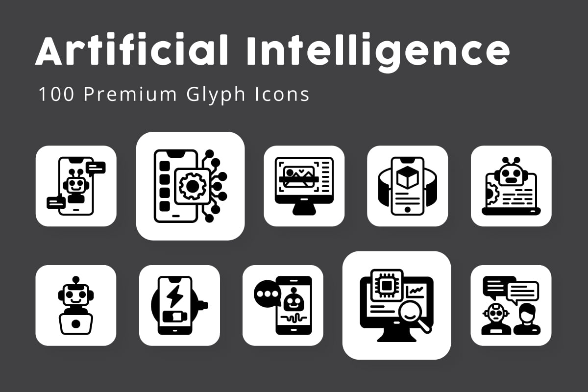 Kit Graphique #324568 Artificial Intelligence Divers Modles Web - Logo template Preview