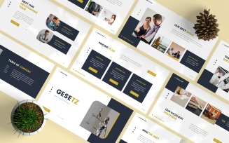 Gesetz — Legal Consulting Powerpoint Template