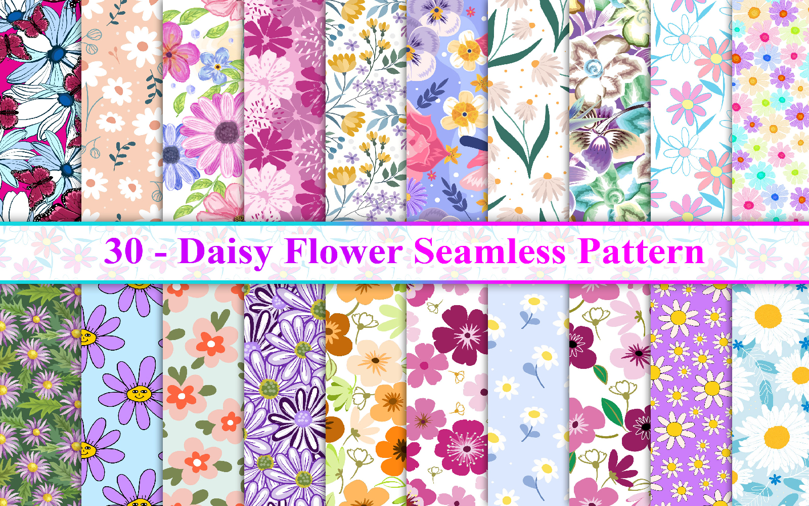 Kit Graphique #324626 Daisy Flower Divers Modles Web - Logo template Preview