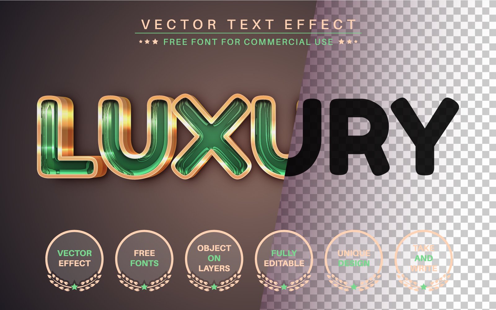 Template #324684 Effect Font Webdesign Template - Logo template Preview