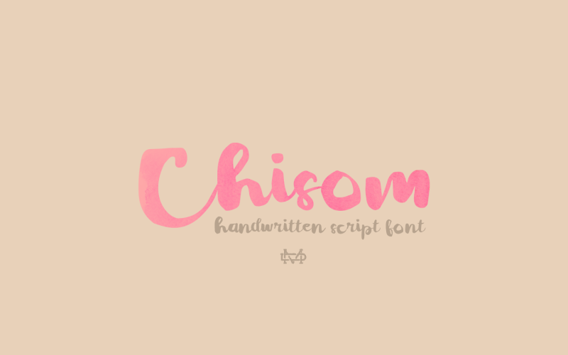 Chisom Handwriting Script Font