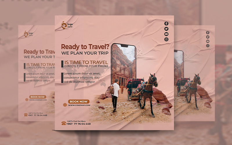 Travel Agency Template - Trips - Travel - Other Corporate Identity