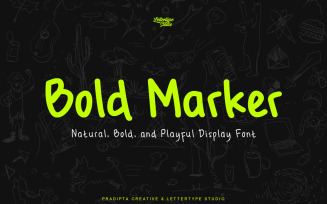 Bold Marker | Natural & Bold Display