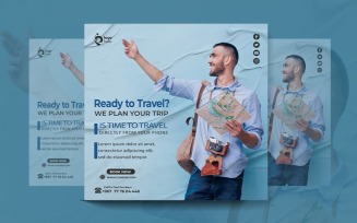 Tourist Travel Agency Flyer Template - Another
