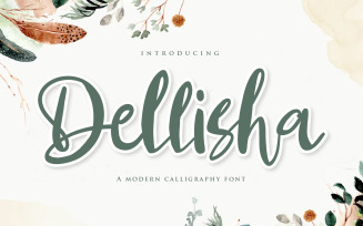Dellisha - Handwriten Script fonts