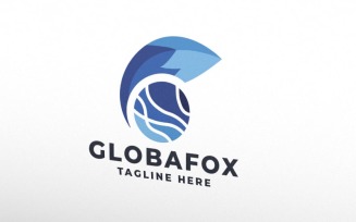 Global Fox Vector Logo Template