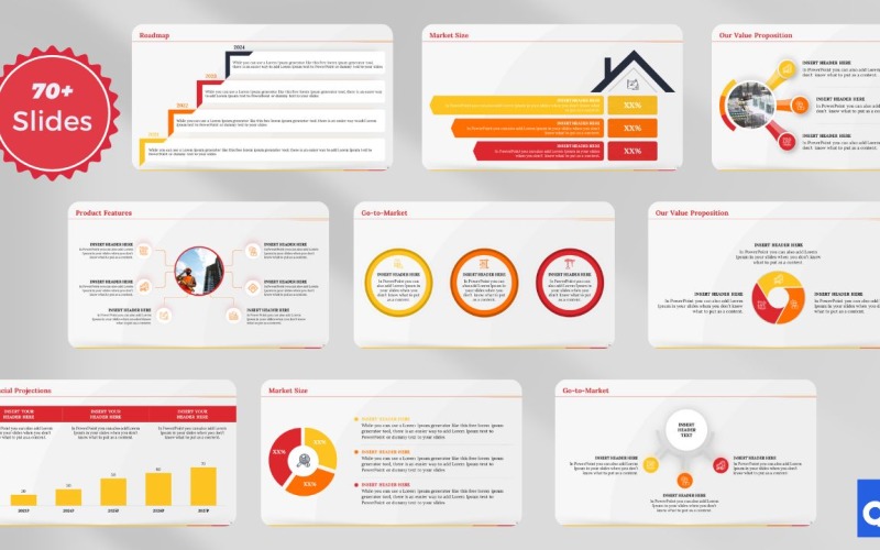 Construction Pitch Deck PPT Template PowerPoint Template