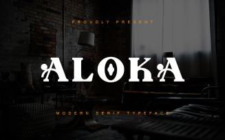 Aloka - Modern Serif Font