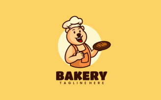 Bakery Mascot Cartoon Logo