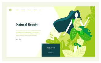 Beauty Web Design Template