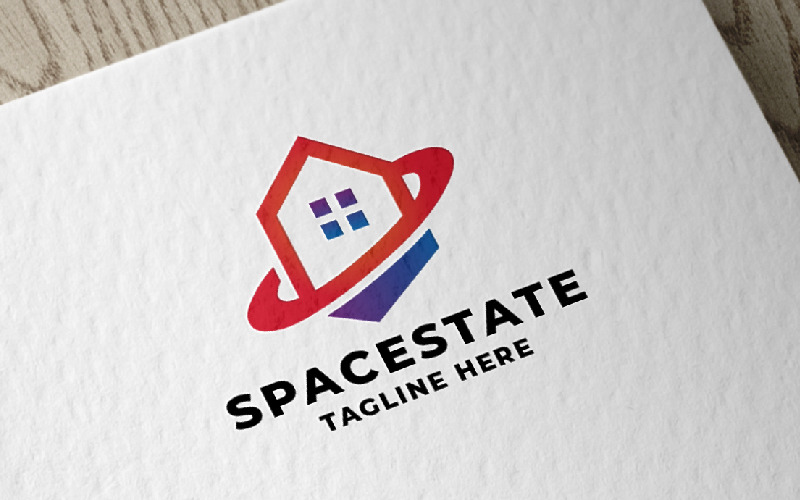 Space Real Estate Logo Temp Logo Template