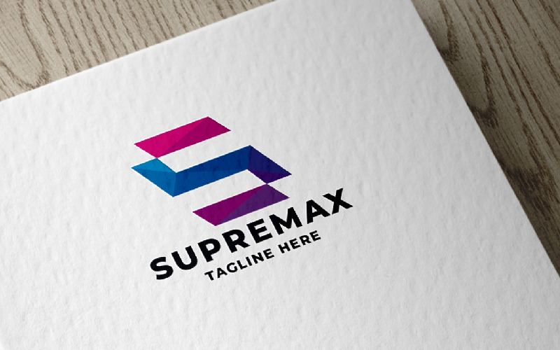 Supremax - Letter S Logo Temp Logo Template