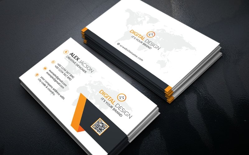 Template #325111 Business Card Webdesign Template - Logo template Preview