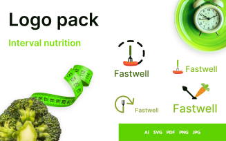 Fastwell Minimalistic Food Logo Template