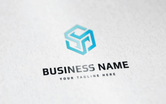 Letter Y logo Y Consulting Hexagonal logo