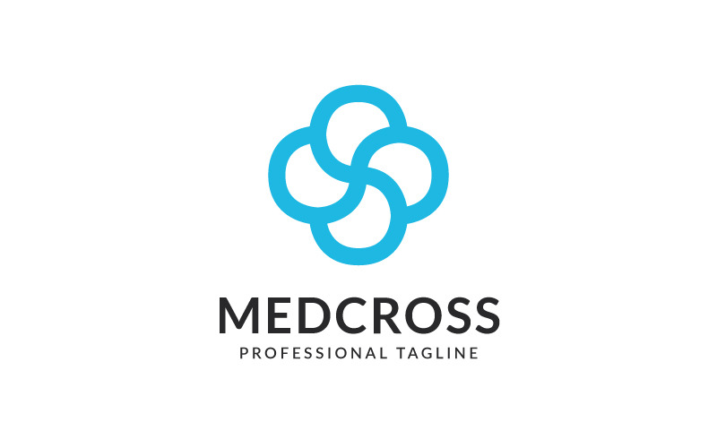 Medcross Vector Logo Design Template Logo Template