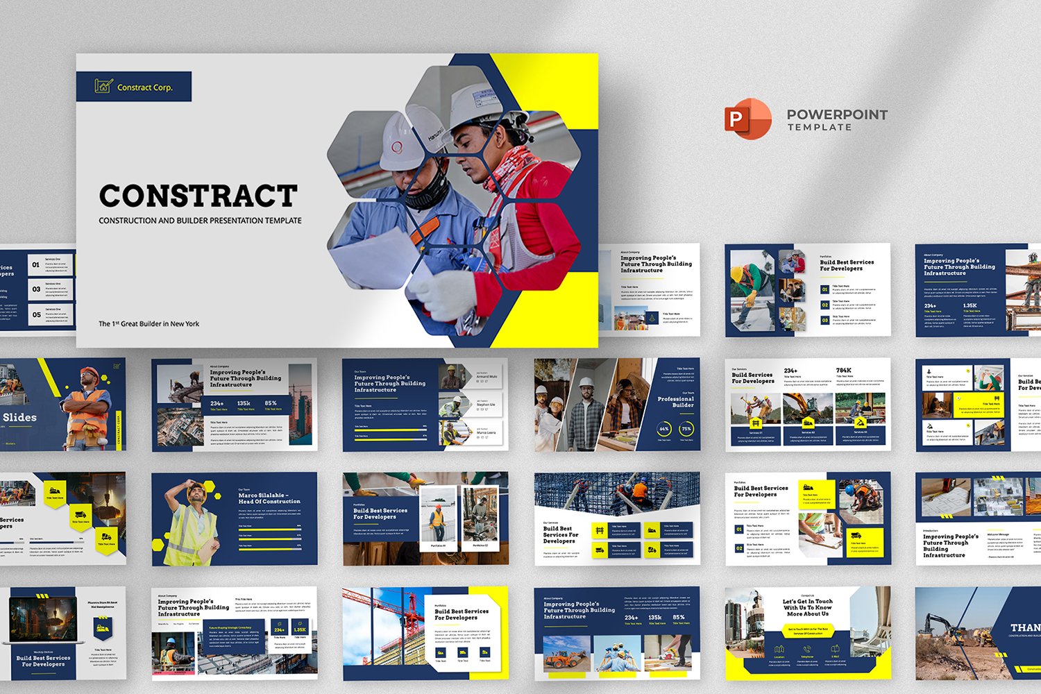 Template #325277 Building Business Webdesign Template - Logo template Preview