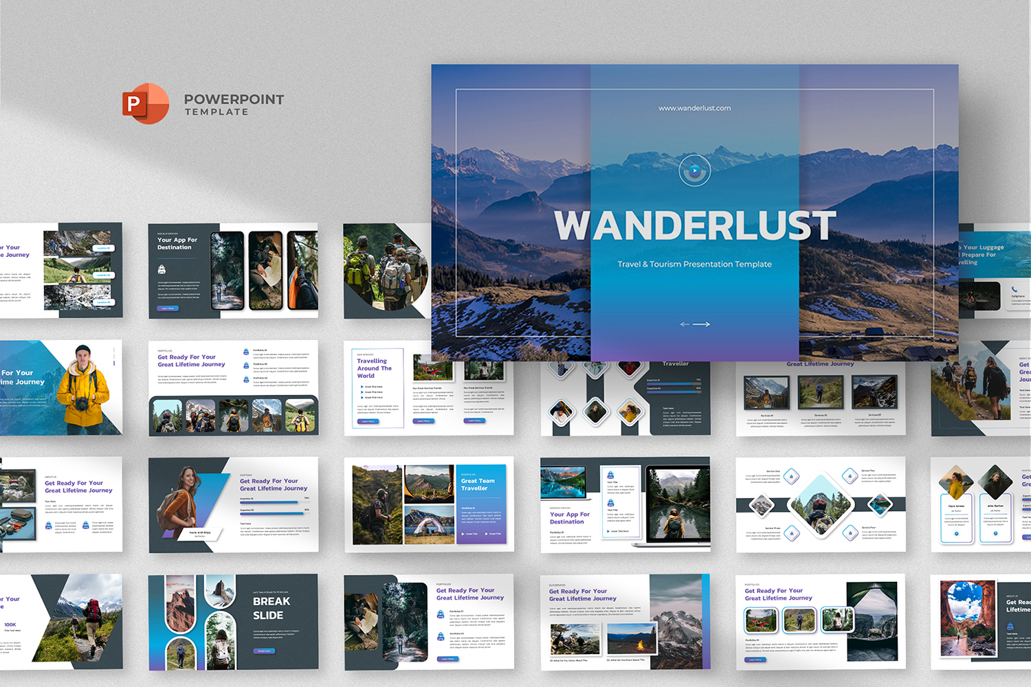 Template #325279 Adventure Agency Webdesign Template - Logo template Preview