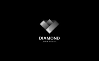 Diamond Gradient Logo Style 3