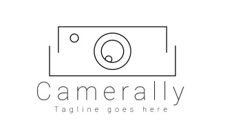 Lineart Camera logo design