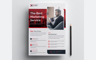 Professional, Clean and Modern Corporate Flyer Design Template