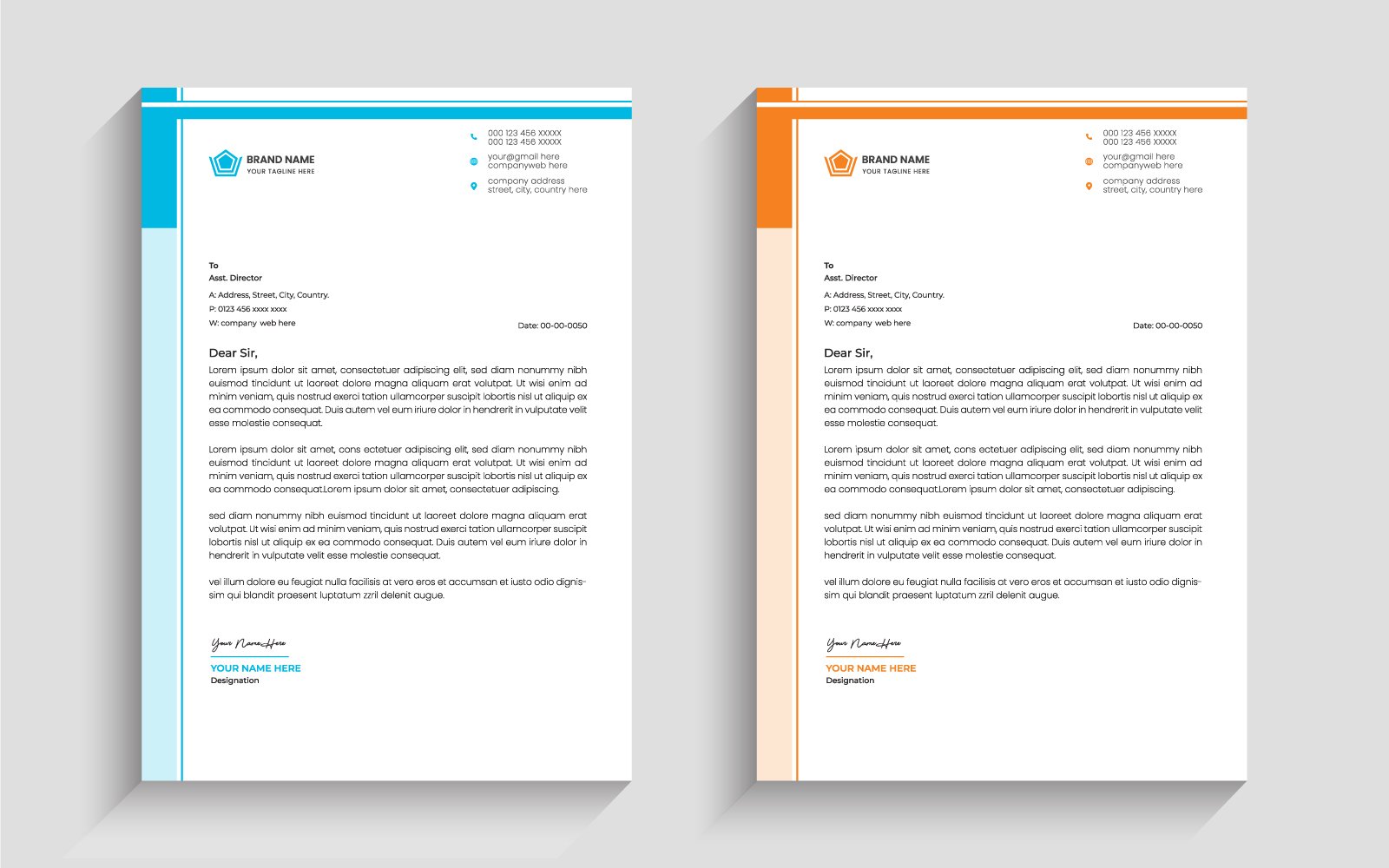 Kit Graphique #325338 Lettrehead Design Web Design - Logo template Preview