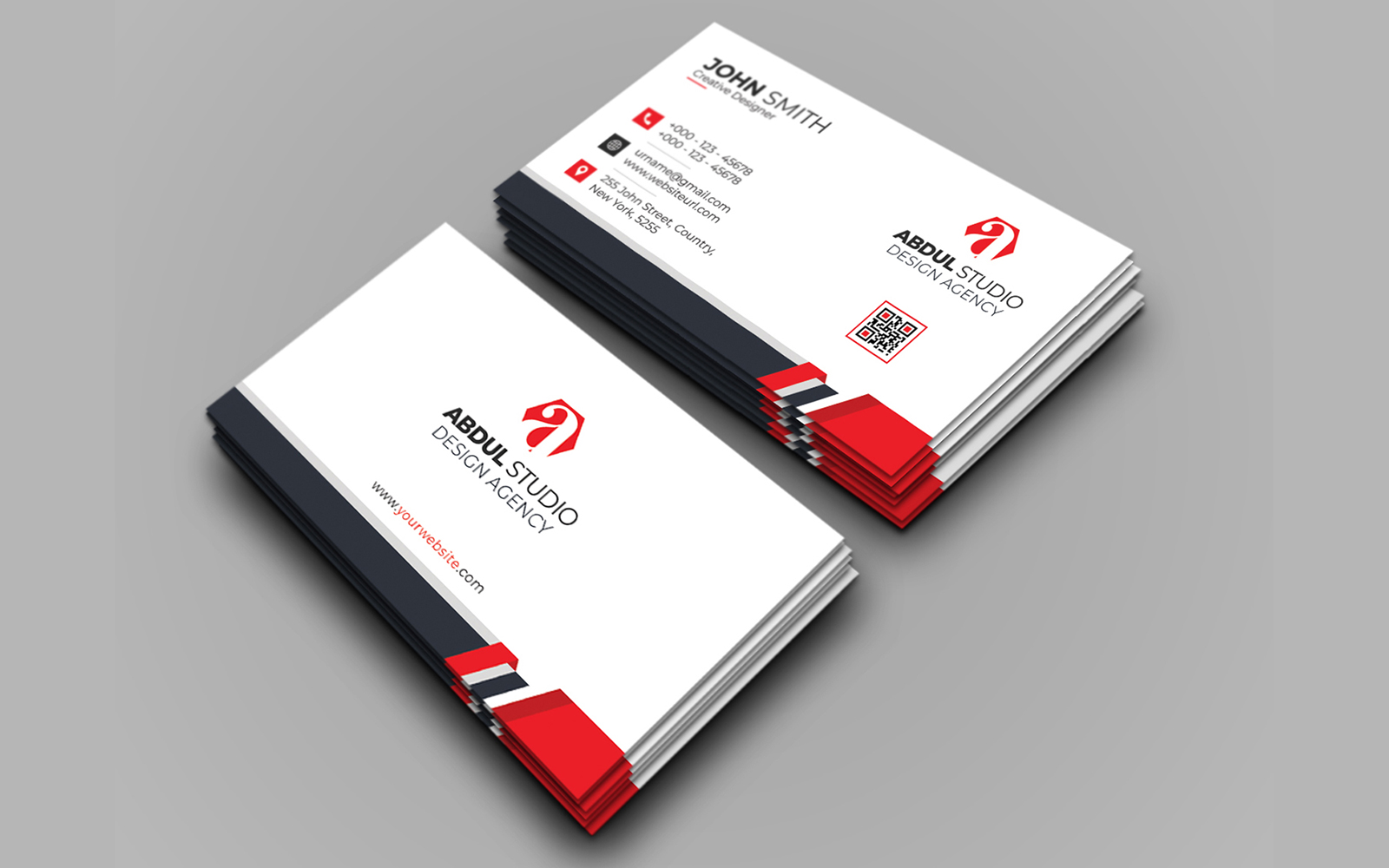 Template #325341 Business Card Webdesign Template - Logo template Preview