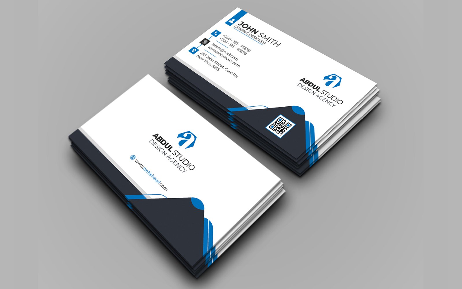 Kit Graphique #325342 Bleu Business Web Design - Logo template Preview