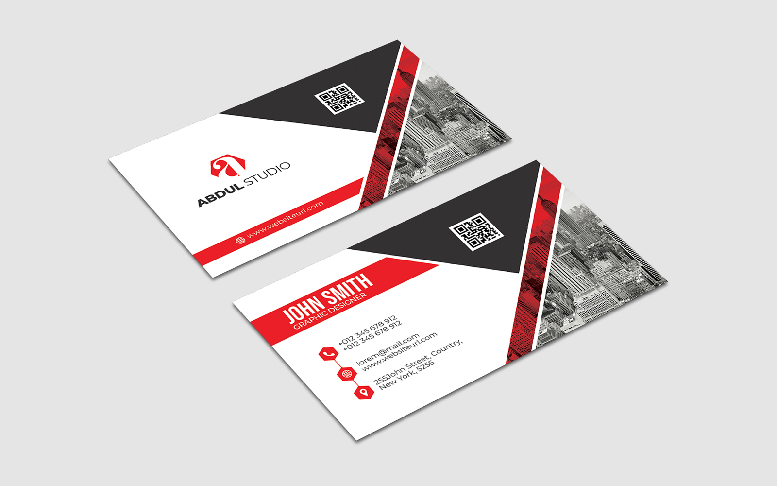 Template #325347 Business Card Webdesign Template - Logo template Preview