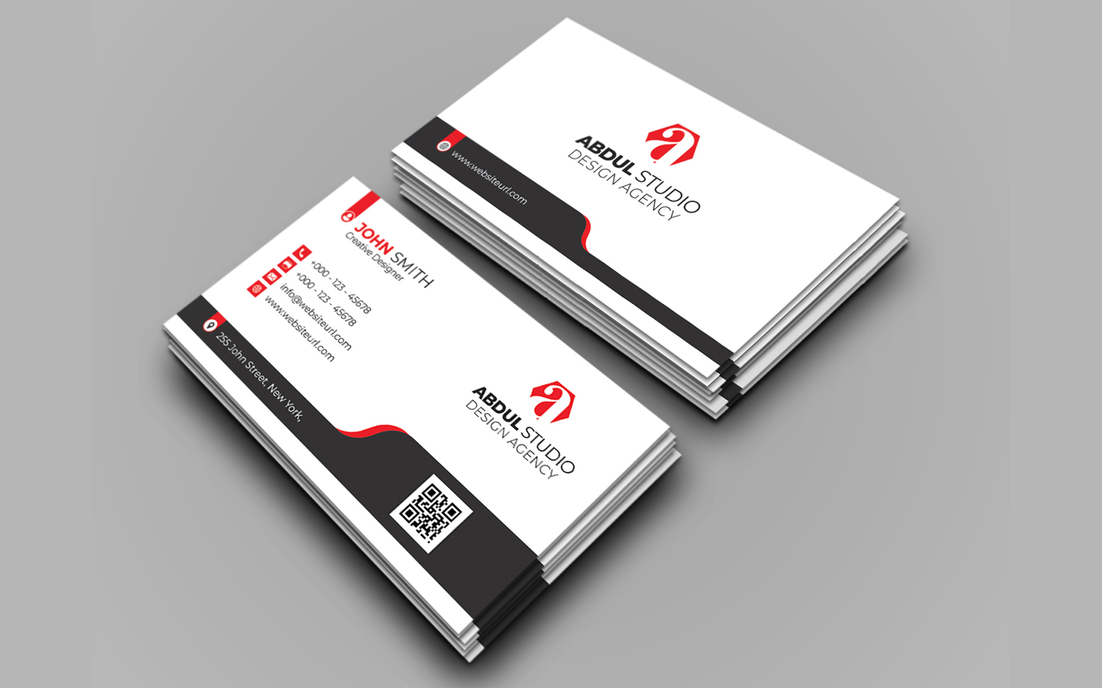 Template #325348 Business Card Webdesign Template - Logo template Preview