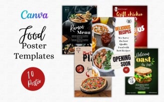 10 Amazing Food Poster Templates