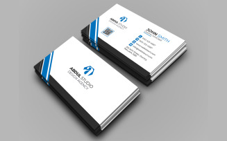 Corporate Business Card Template - Abdul Studio