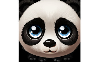 Sophus Panda Illustration Vector
