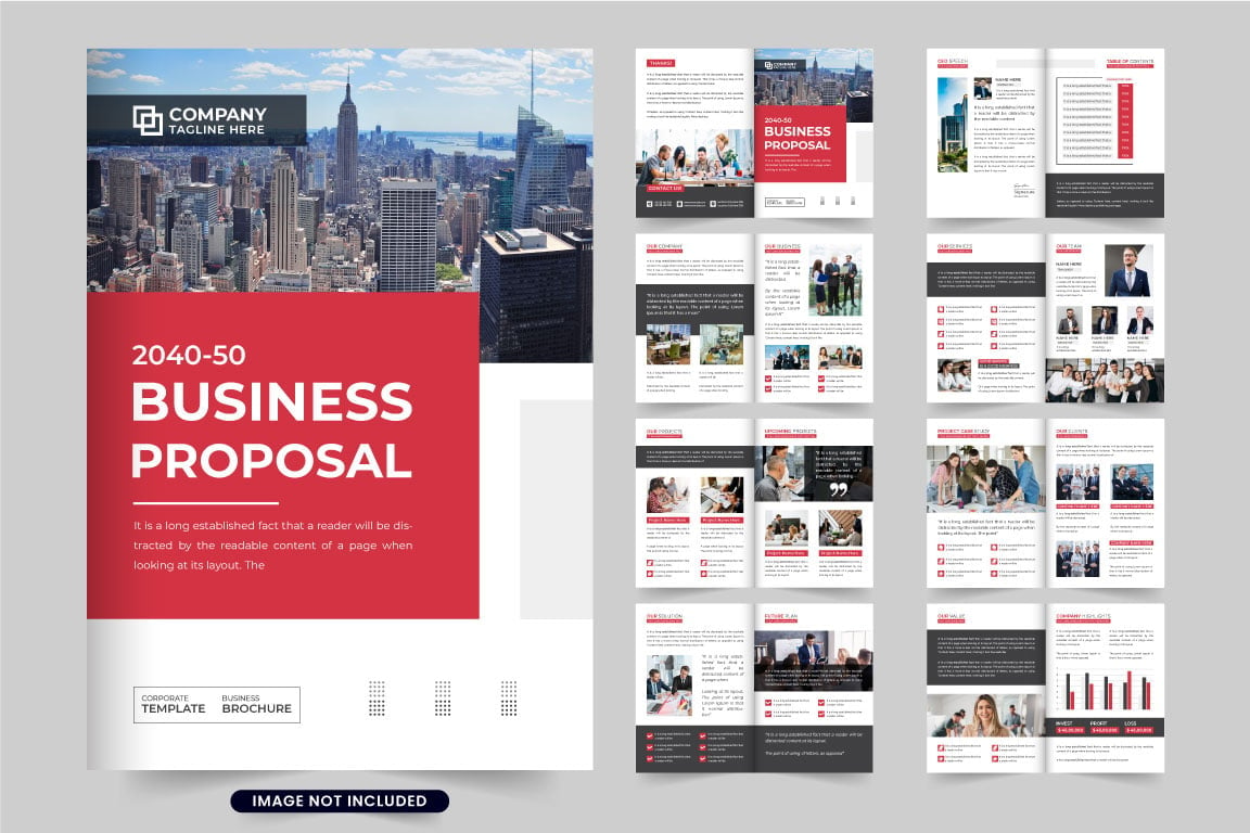 Template #325437 Brochure Company Webdesign Template - Logo template Preview