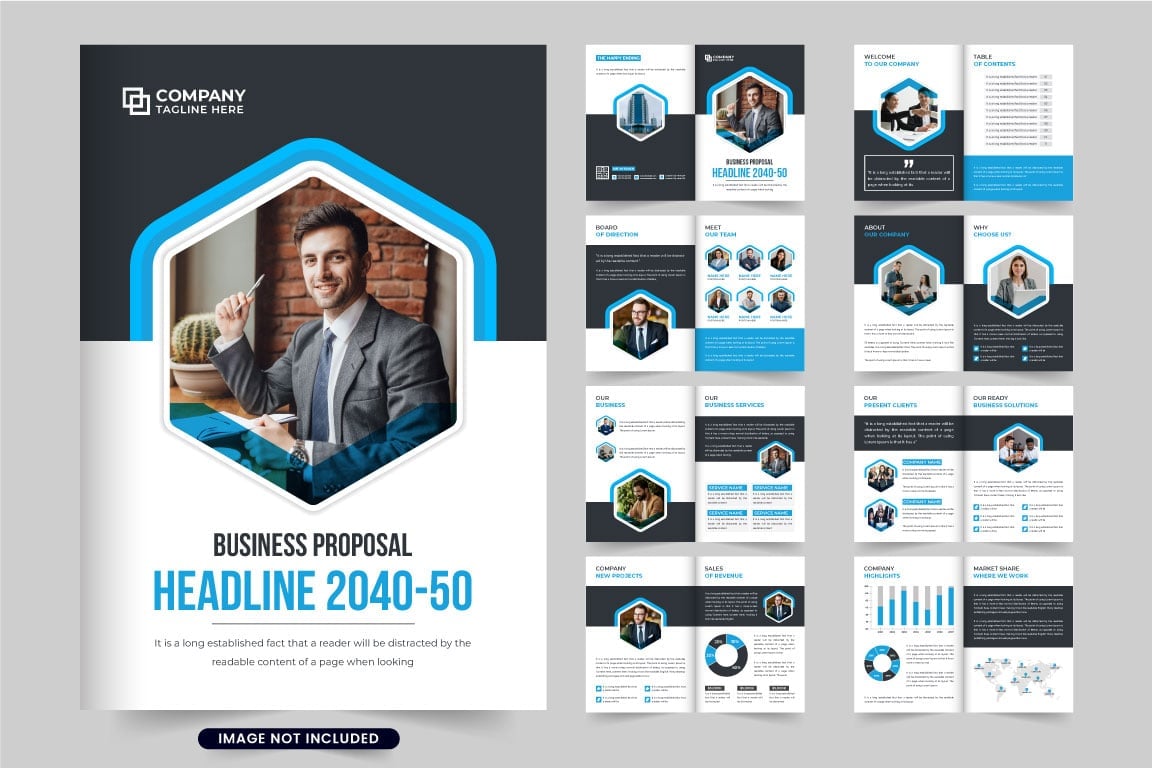Template #325447 Brochure Company Webdesign Template - Logo template Preview