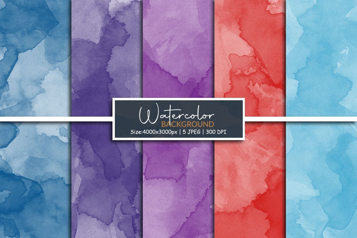 Kit Graphique #325451 Watercolor Peindre Divers Modles Web - Logo template Preview