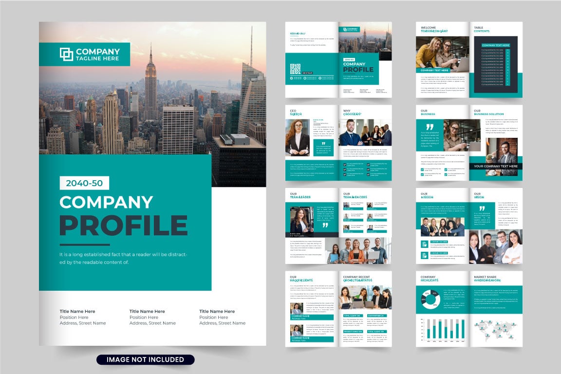 Template #325452 Brochure Company Webdesign Template - Logo template Preview