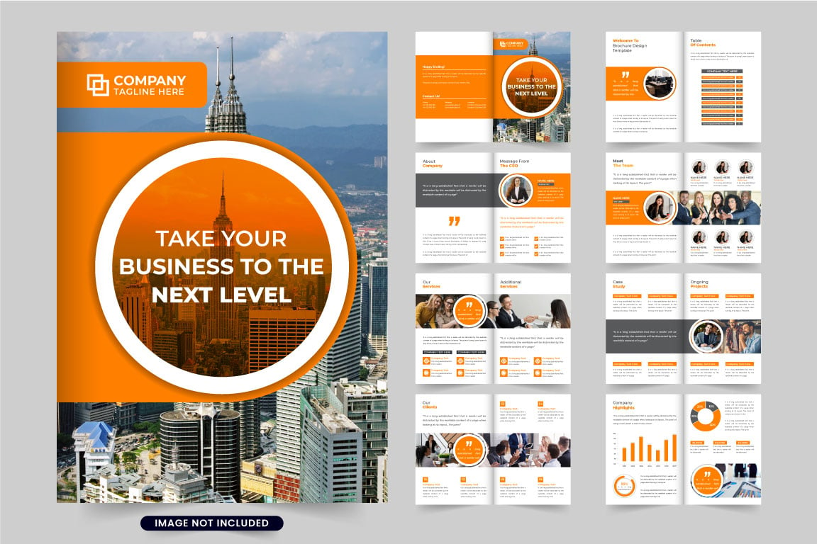 Template #325457 Brochure Company Webdesign Template - Logo template Preview