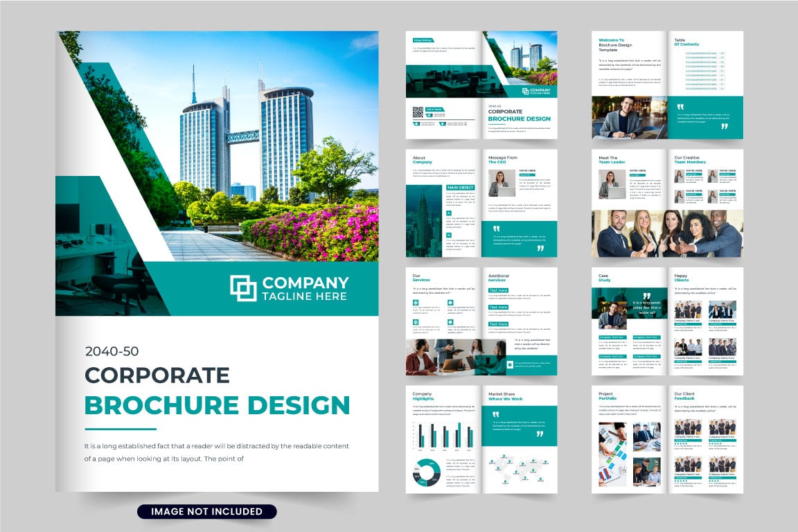 Template #325460 Brochure Company Webdesign Template - Logo template Preview