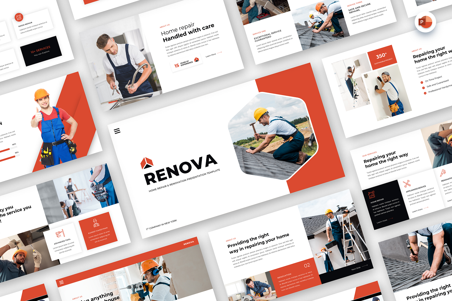 Renova - Home Repair & Renovation PowerPoint Template