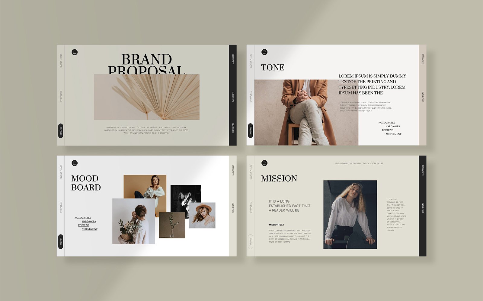 Kit Graphique #325491 Brand Proposal Divers Modles Web - Logo template Preview