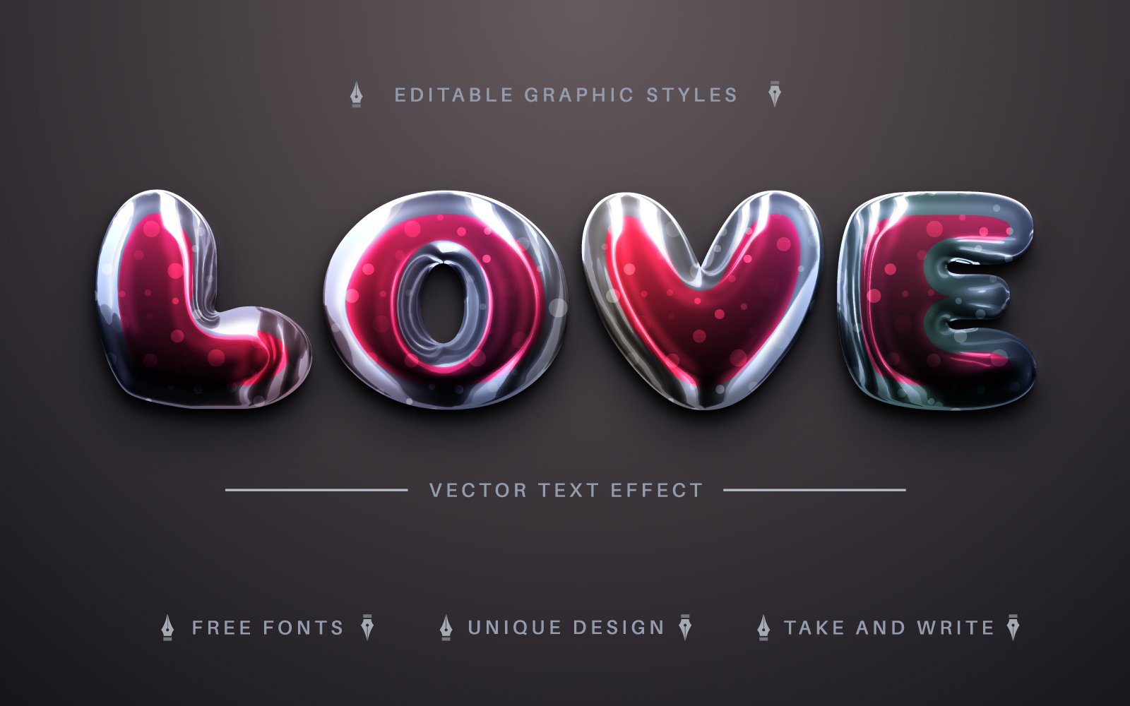 Template #325494 Effect Font Webdesign Template - Logo template Preview