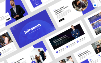Infratech - IT Solutions & Infrastructure Keynote Template