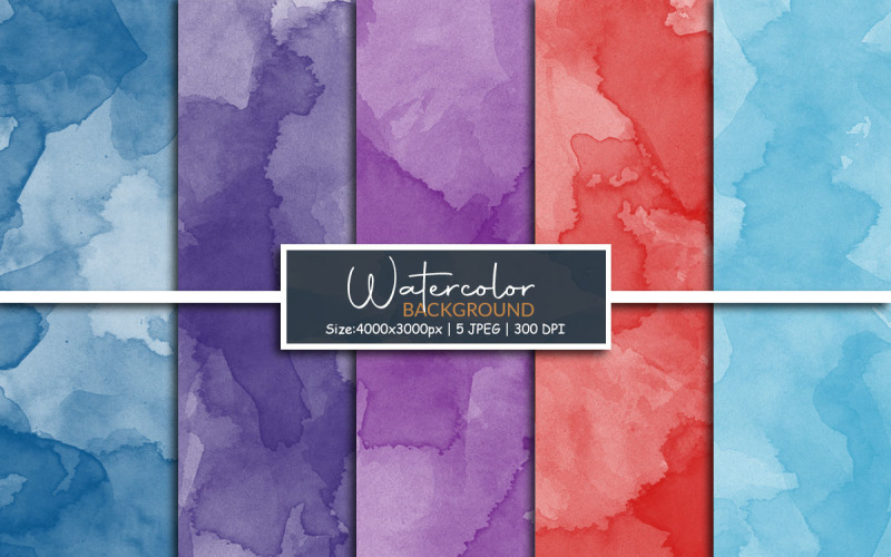 Watercolor digital paper and Abstract paint splatter texture background, scrapbook paper background Background