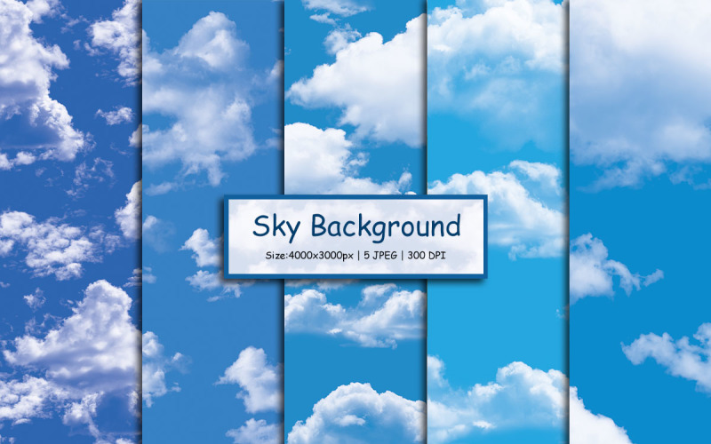 White clouds blue sky background with beautiful cloud and sunshine, texture Background