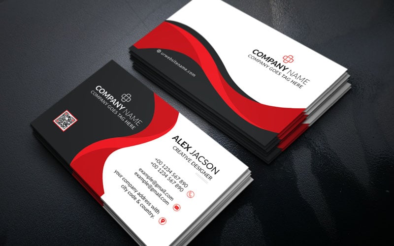 Template #325506 Business Card Webdesign Template - Logo template Preview