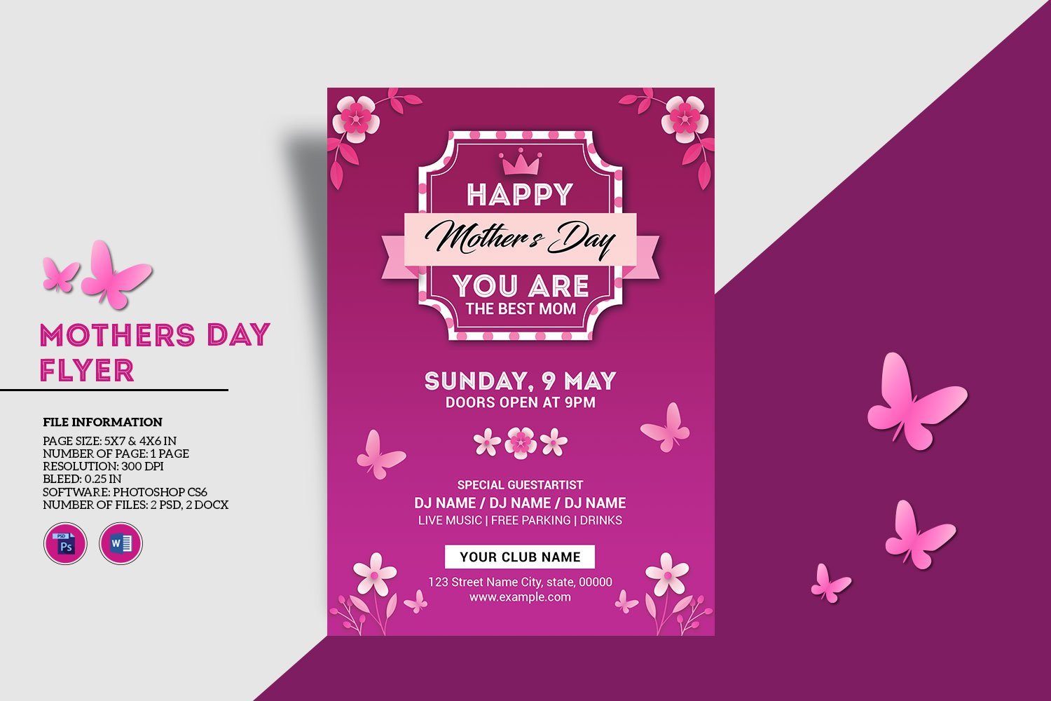 Kit Graphique #325518 Mothers Day Divers Modles Web - Logo template Preview