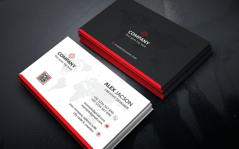 Template #325581 Business Card Webdesign Template - Logo template Preview